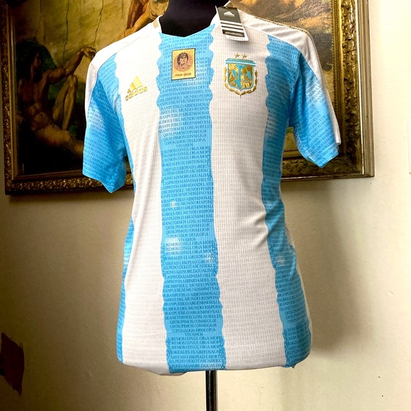 Adidas Argentina Maradona Rare Jersey Homage World Cup NWT🇦🇷⚽️🏆 - Picture 15 of 15